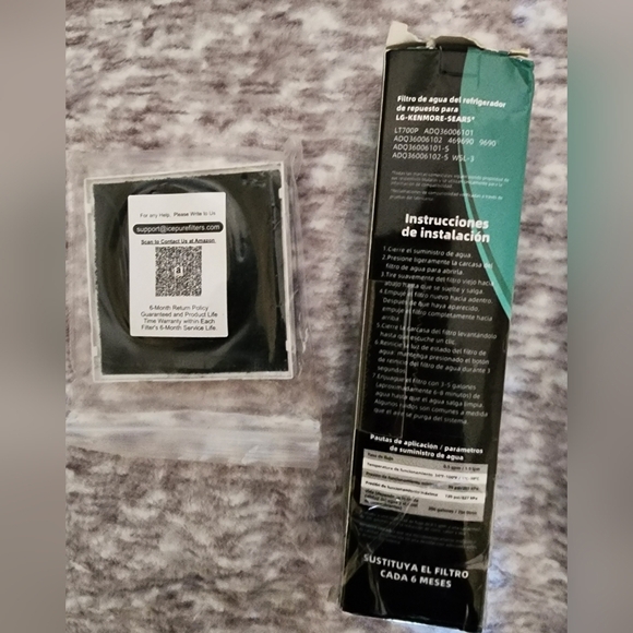 NIB IcePure Pro refrigerator water filter and air filter replacement - Picture 2 of 9